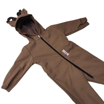 Állítható méretű gyerek softshell overál vízhatlan, szélálló anyagból, mikropolár béléssel – Möbiu