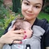 Möbius Newborn csatos babahordozó – ezüstszürke – ergonomikus újszülött hordozó 
